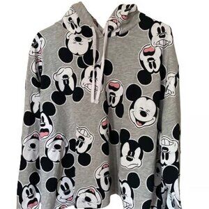 Dinsneyland Park Mickey Mouse Facial Expressions Hoodie